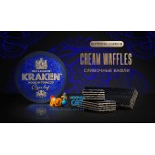 Табак Kraken Cream Waffles L10 Strong Ligero (Вафли) 30г Акцизный